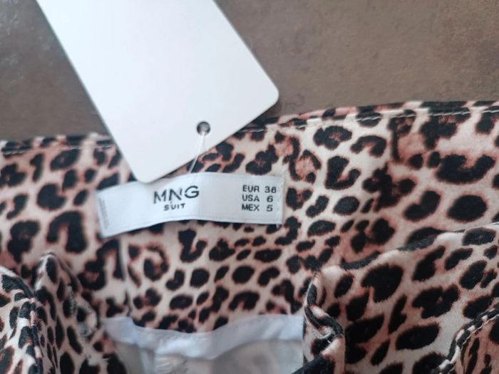 Pantalon léopard mango - photo numéro 3