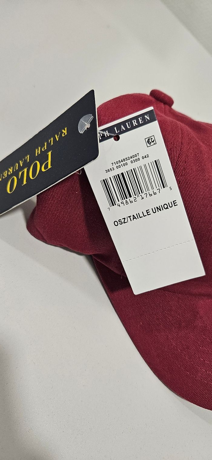 Casquette Ralph lauren - photo numéro 4