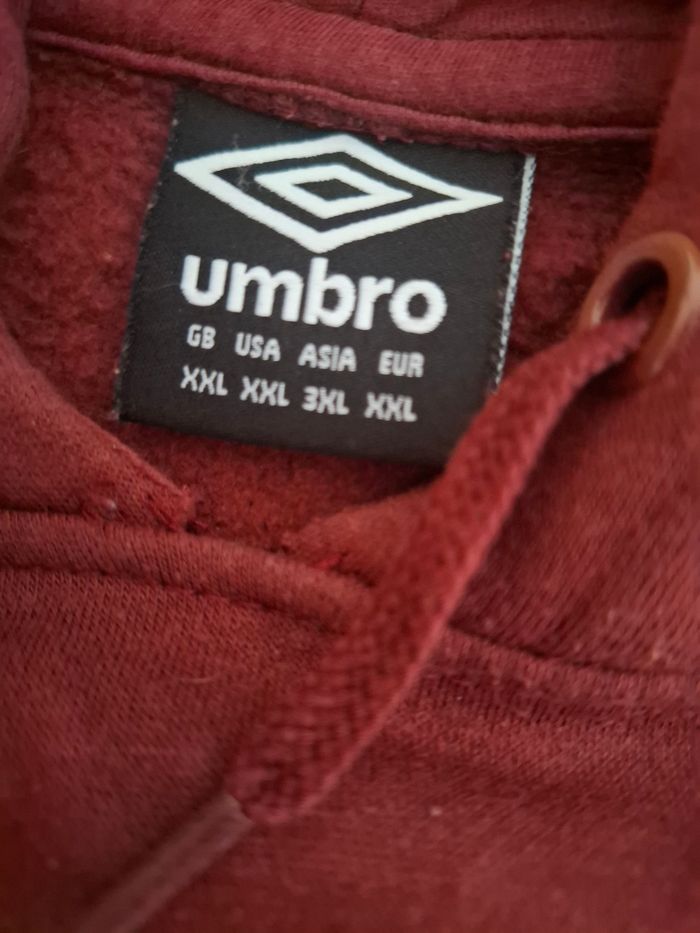 Sweat  a capuche umbro - photo numéro 2