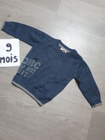 Pull 9mois garçon