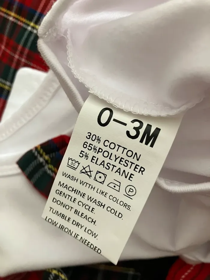 Costume écossais à carreaux neuf sous blister - photo numéro 4