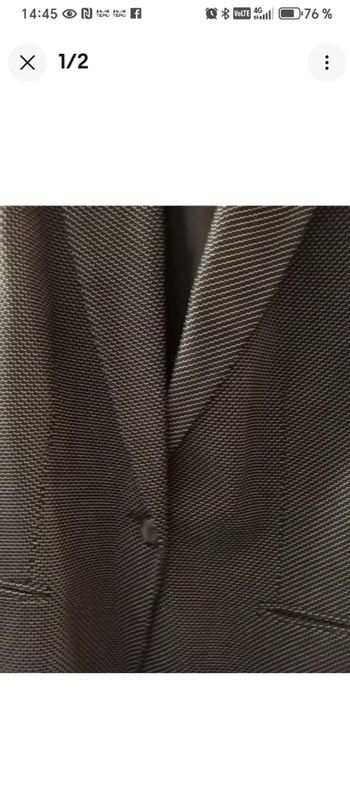 Blazer femme Zara bleu marine 