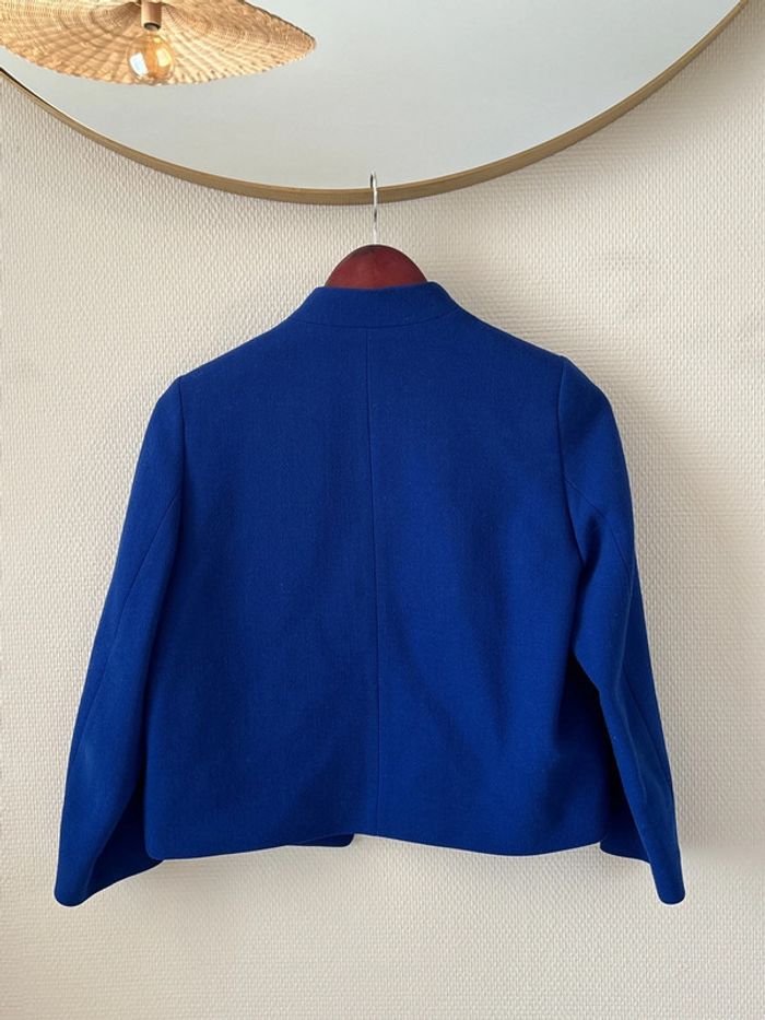 Veste tailleur - Sandro - laine vierge - photo numéro 5