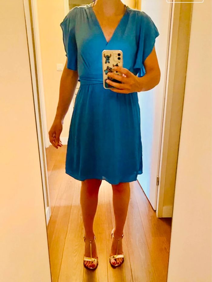 Robe été femme bleue