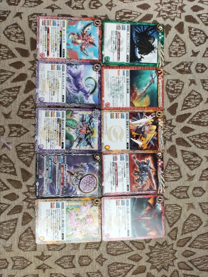 Lot cartes Battle spirit