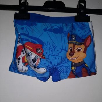 Maillot de bain pat patrouille taille 1/2 ans