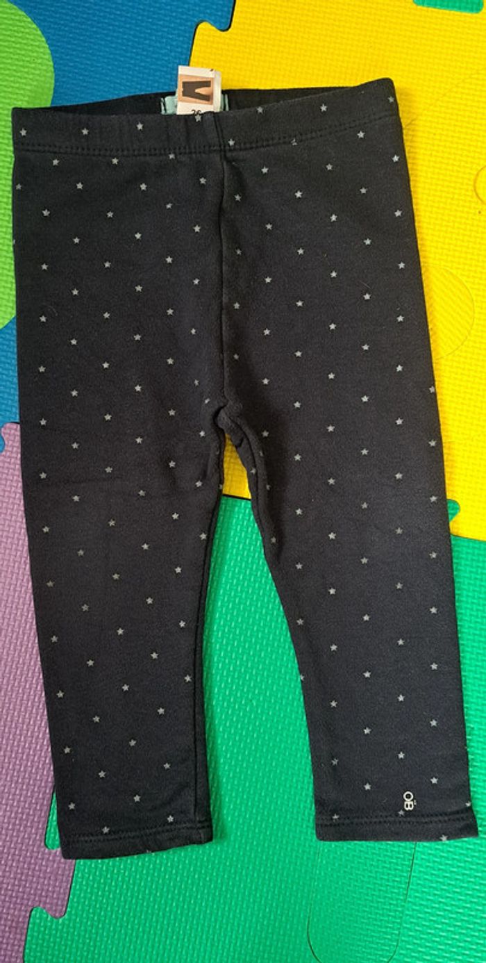 Lot 2 leggings Obaïbi 18m - photo numéro 5