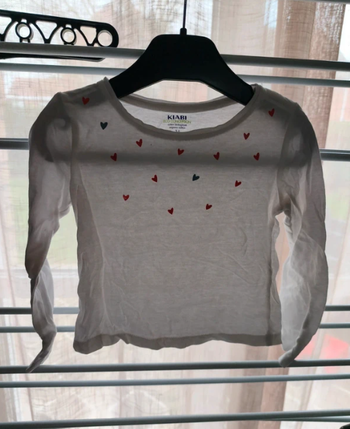 Pull léger blanc fille 3 ans 
