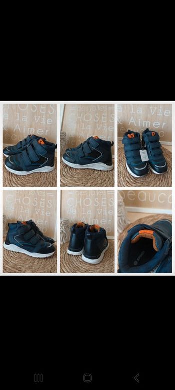 Jolie paire de baskets montantes à scratchs Sprox neuves avec étiquettes 🏷