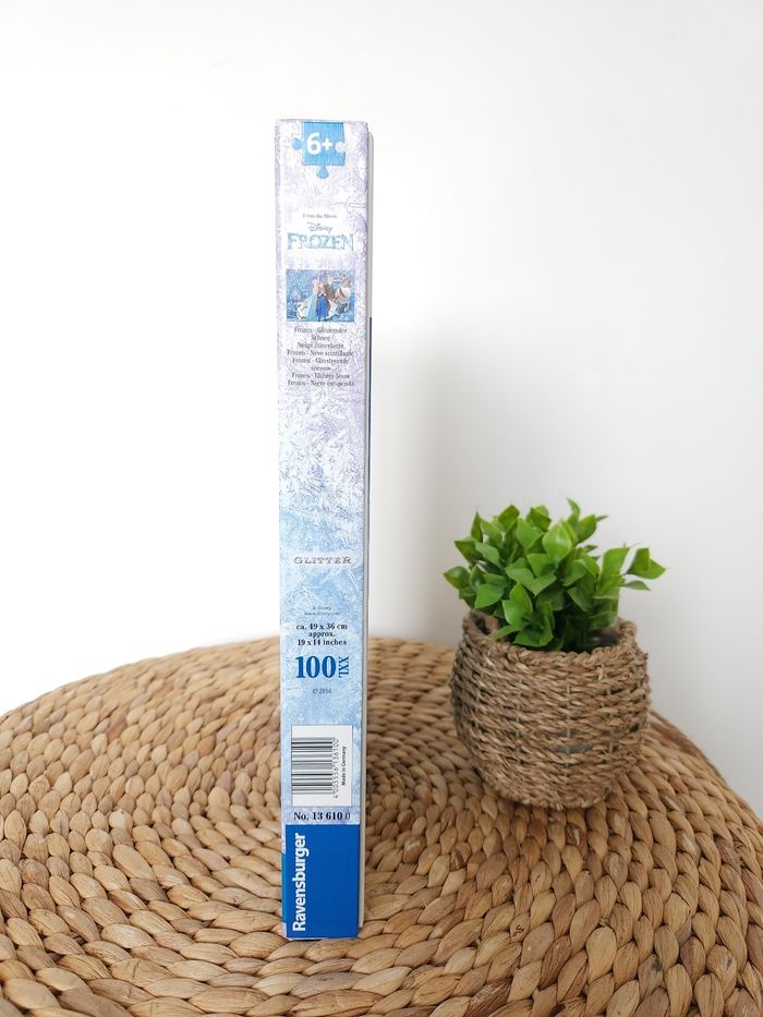 Puzzle Scintillant La reine des Neiges Ravensburger 100 Pièces XXL - photo numéro 4