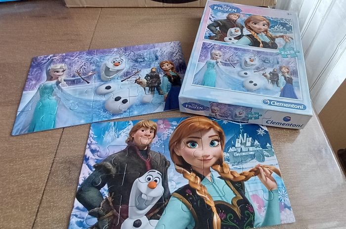 Lot puzzles disney princesse - photo numéro 7