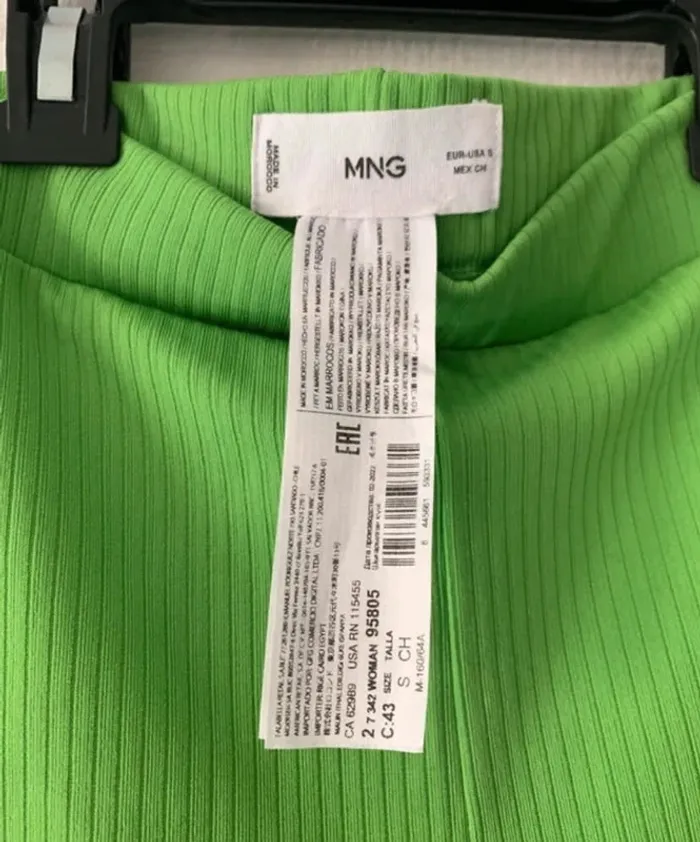 Cycliste vert femme taille 36 - photo numéro 4