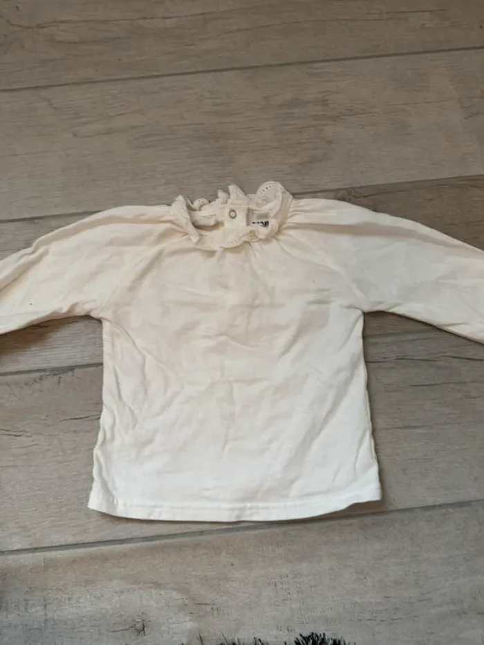 T-shirt manches longues bébé fille