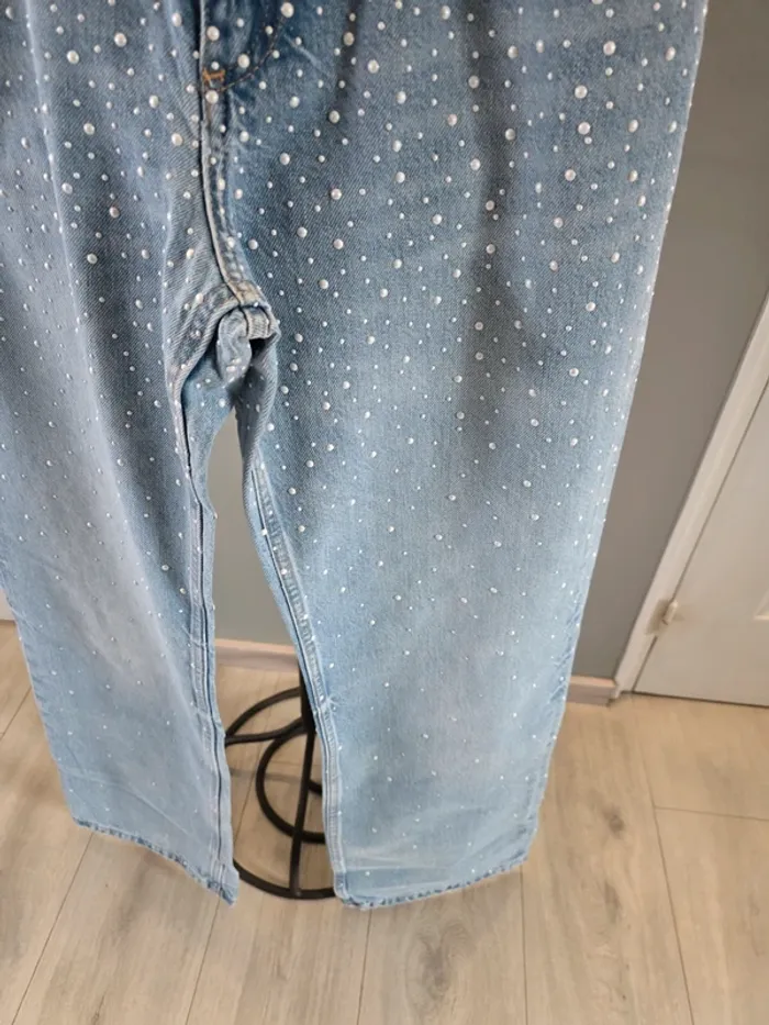 Jeans perles Zara - photo numéro 6