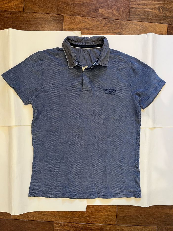 polo manches courtes bleu - photo numéro 2