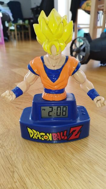 Figurine AB Toys reveil Goku Dragon Ball Z BS STA figure rare Alarm clock