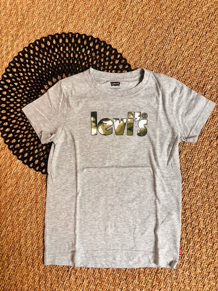 TEE shirt gris kaki