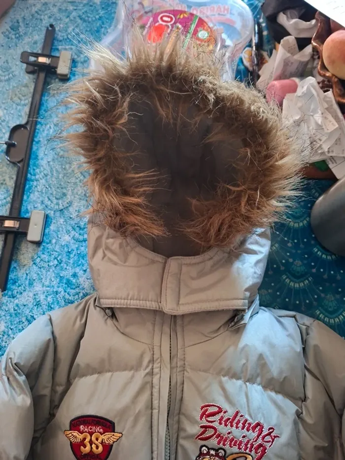Manteau doudoune chaude 18 mois - photo numéro 2