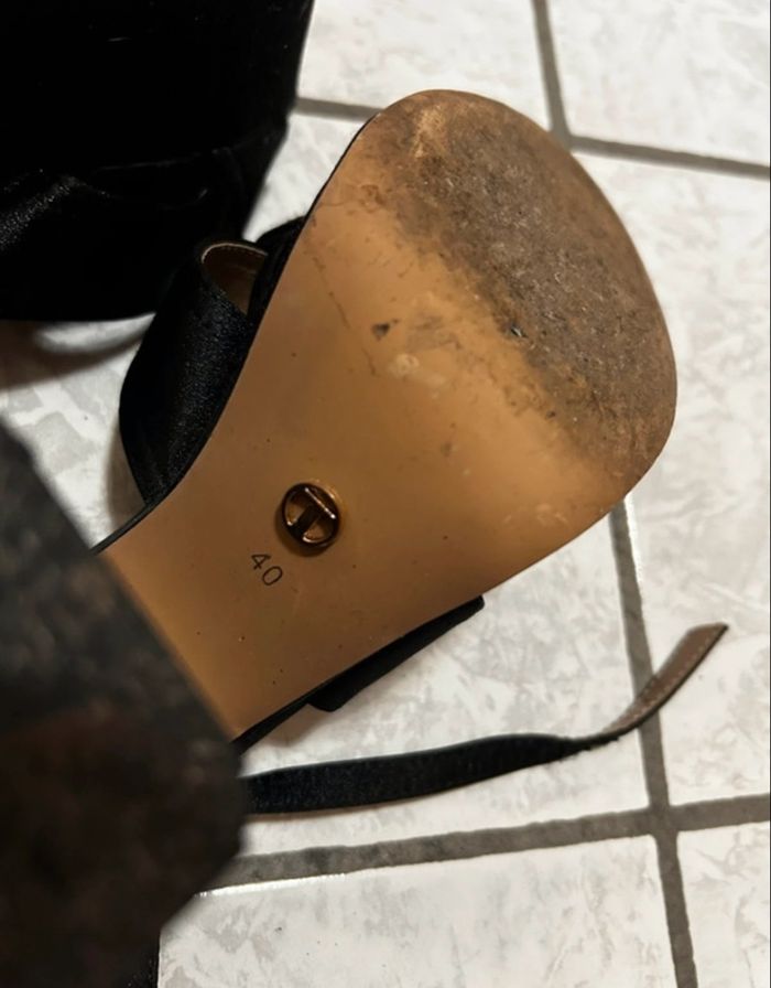 Chaussures à talons noires – Tata Italia – Pointure 40 - Très bon état - photo numéro 5