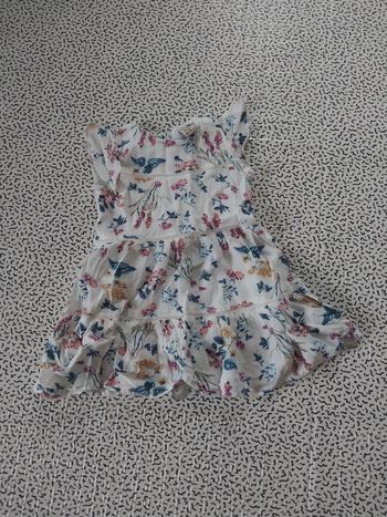 Robe fleurie fille 3 mois