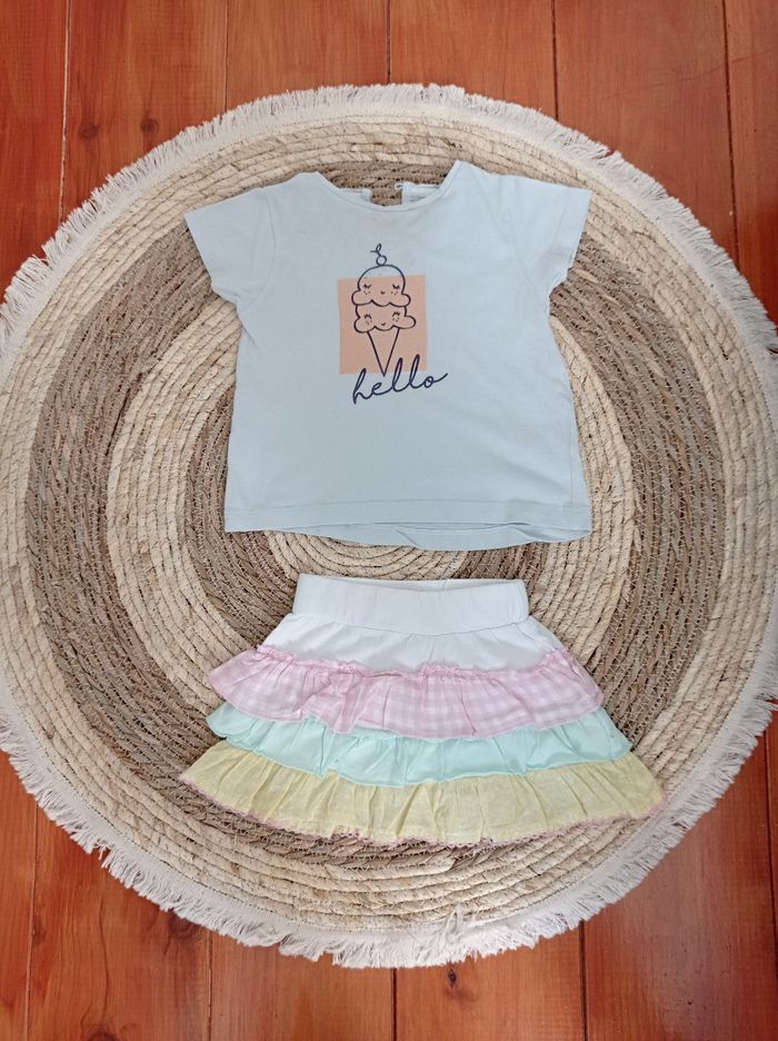 1€ Lot bébé fille 12/18 mois