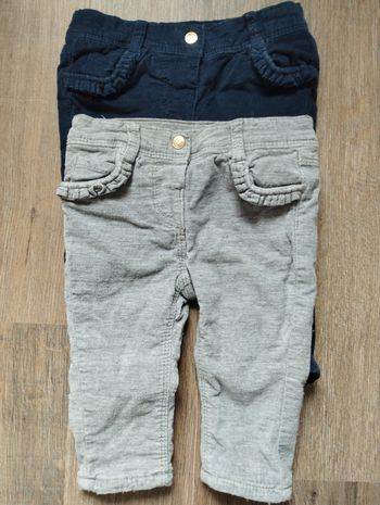 Pantalons velours