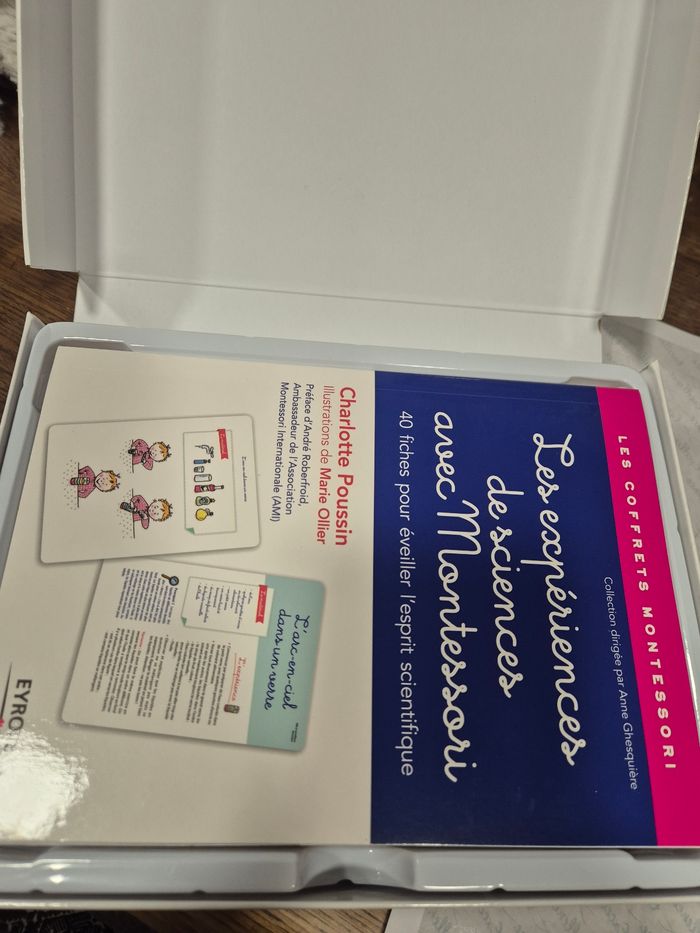 Jeu éducatif Les expériences de sciences avec Montessori - photo numéro 4