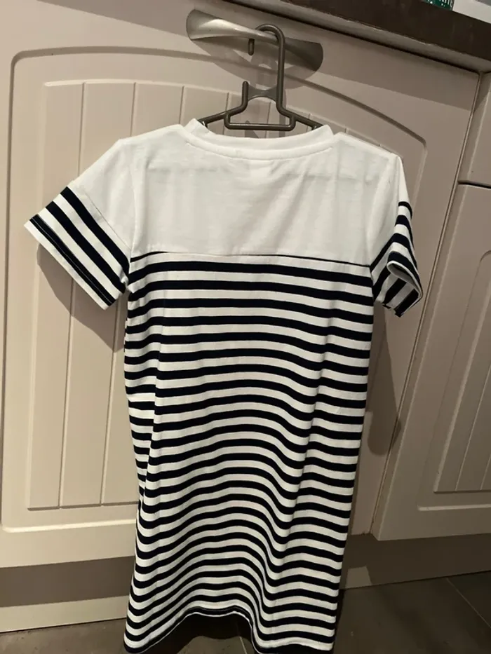 120 cm - robe marin avec cœur rouge neuf - photo numéro 4