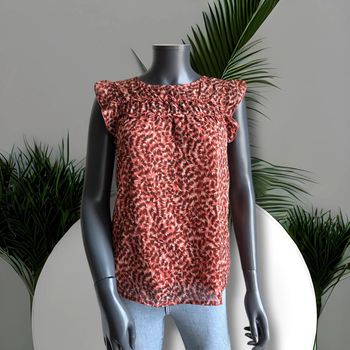 Blouse manche courte - only - rose