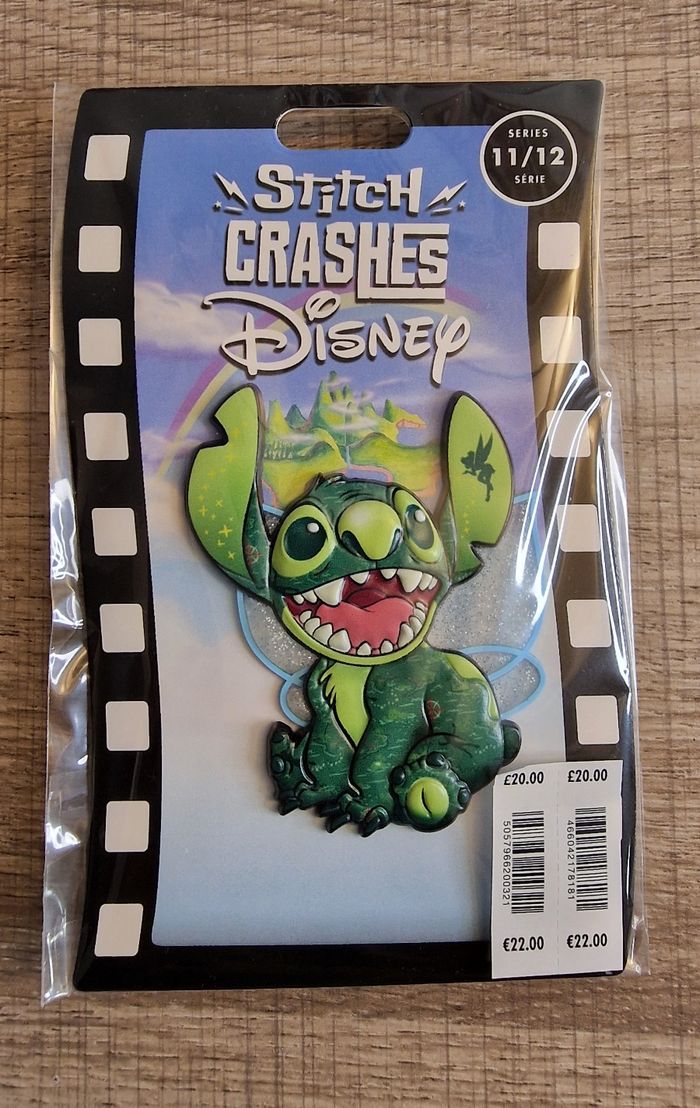 Pin's Disney Stitch Crashes 11/12 - Peter Pan - photo numéro 2
