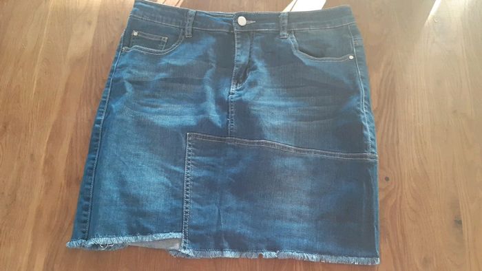 Jupe en jeans asymétrique