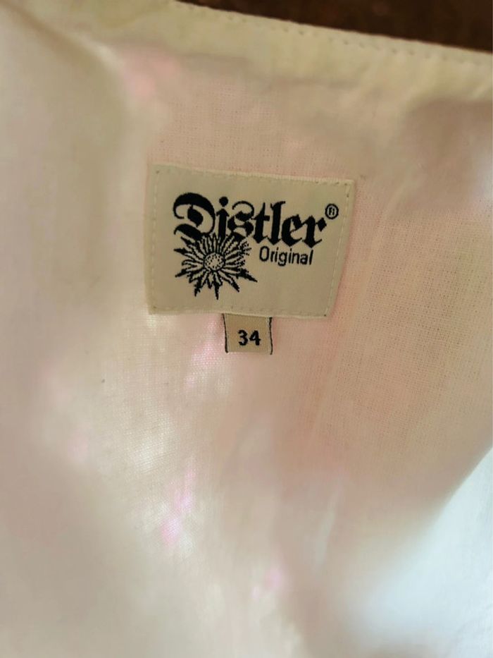 💐Magnifique robe vintage autrichienne cottagecore fairycore Distler floral dress💐 - photo numéro 19