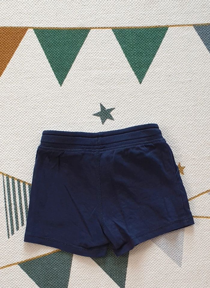Short bleu marine, taille 12 - 18 mois, H&M - photo numéro 2