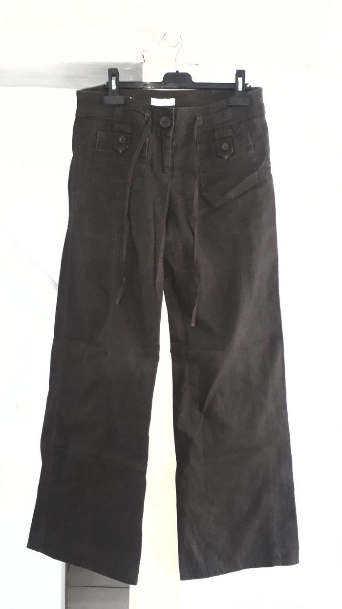 Pantalon en toile