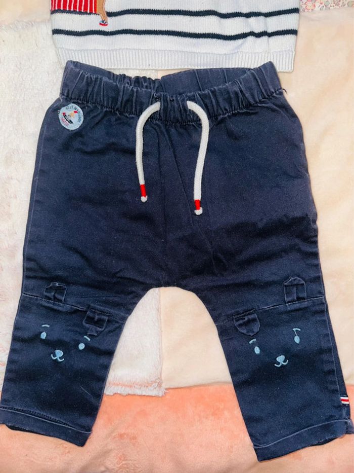 Ensemble pull et pantalon 9 mois - photo numéro 2