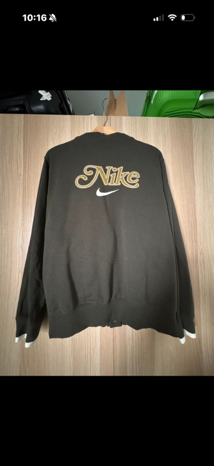 Cardigan Nike Kaki - photo numéro 2