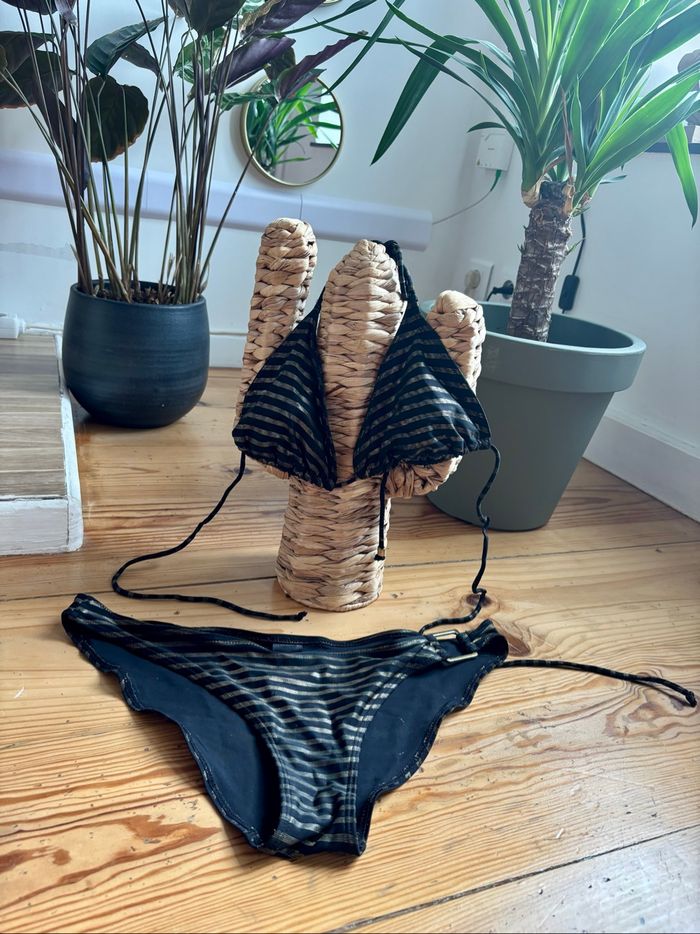 Maillot de bain 2 pièces taille 38 - photo numéro 2