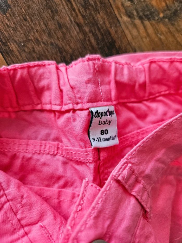 Short rose bébé fille 18mois - photo numéro 3