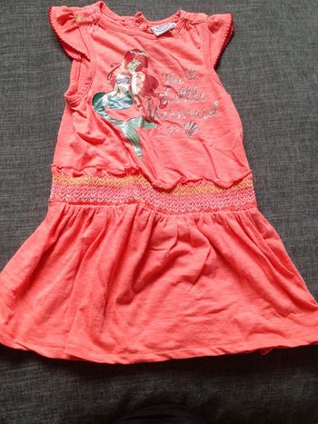 Robe 3ans la petite sirène