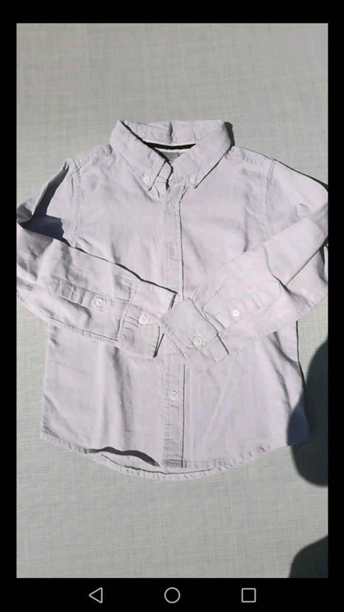 Chemise manches longues