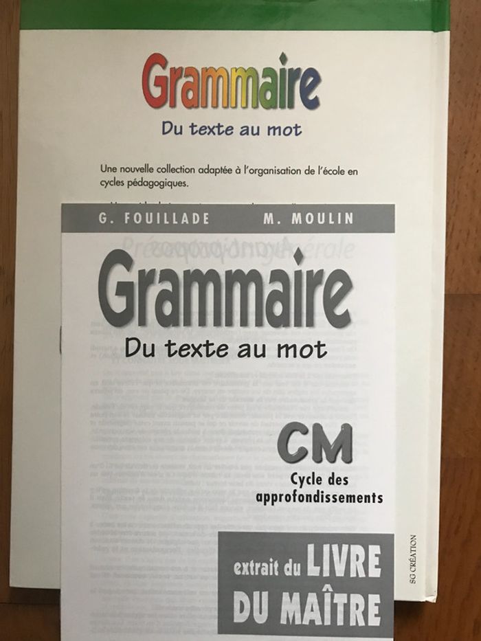 Grammaire CM - Du texte au mot - Livre de l’élève - photo numéro 5