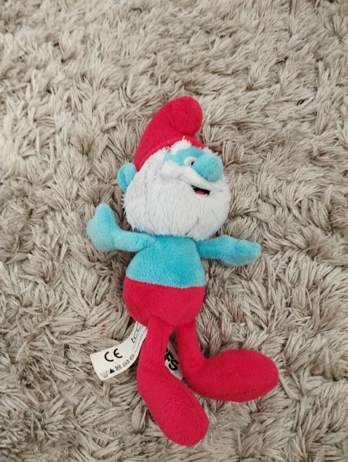 Peluche du grand Schtroumpf - photo numéro 5