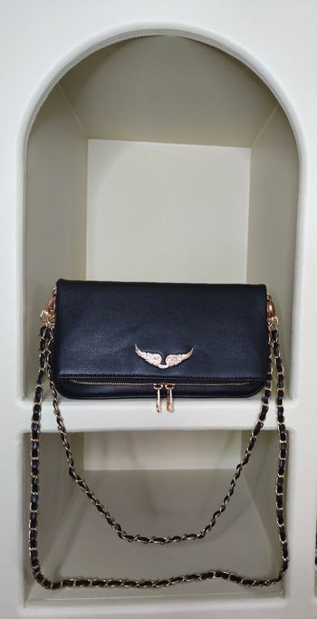 Sac Zadig et Voltaire doré 