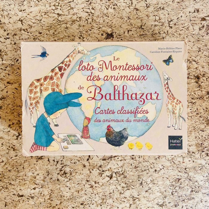 Loto Montessori des animaux de Balthazar