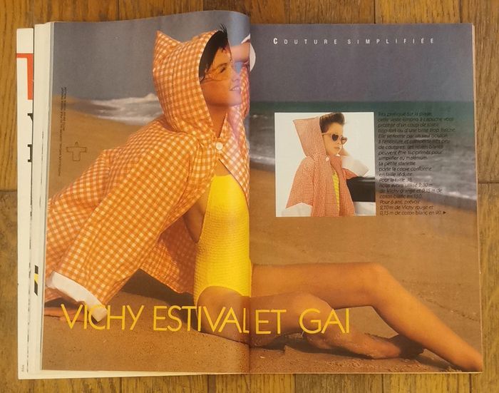 Ancien magazine modes et travaux années 80 vintage - photo numéro 6