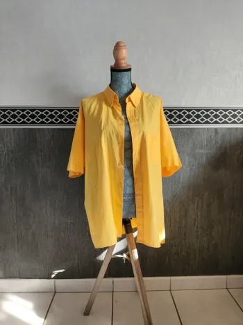 Chemise manche courte taille XXL