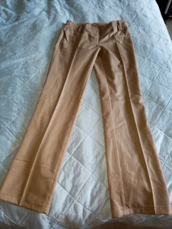 Pantalon de tailleur beige 38