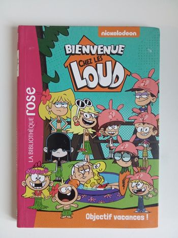 Livre bibliothèque rose bienvenue chez les loud