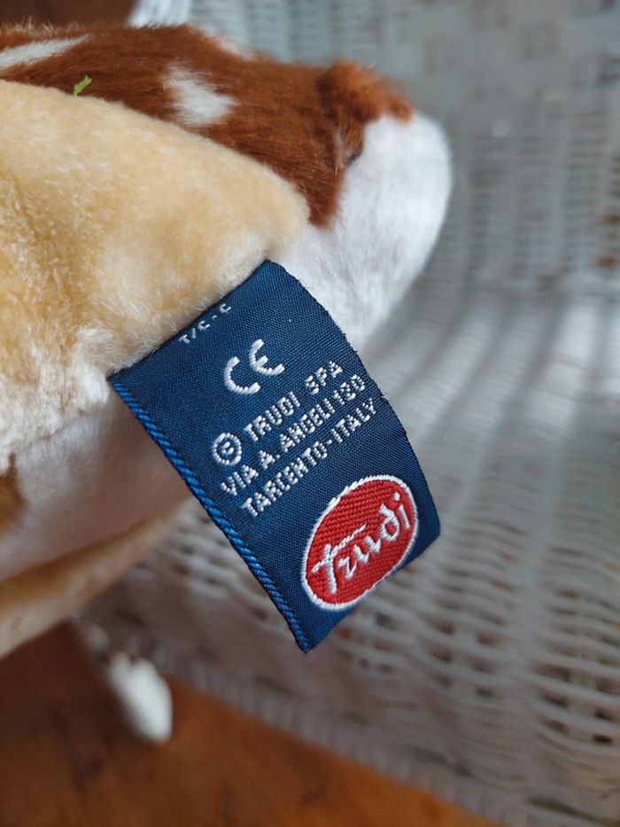 Peluche faon allongé Trudi - photo numéro 4