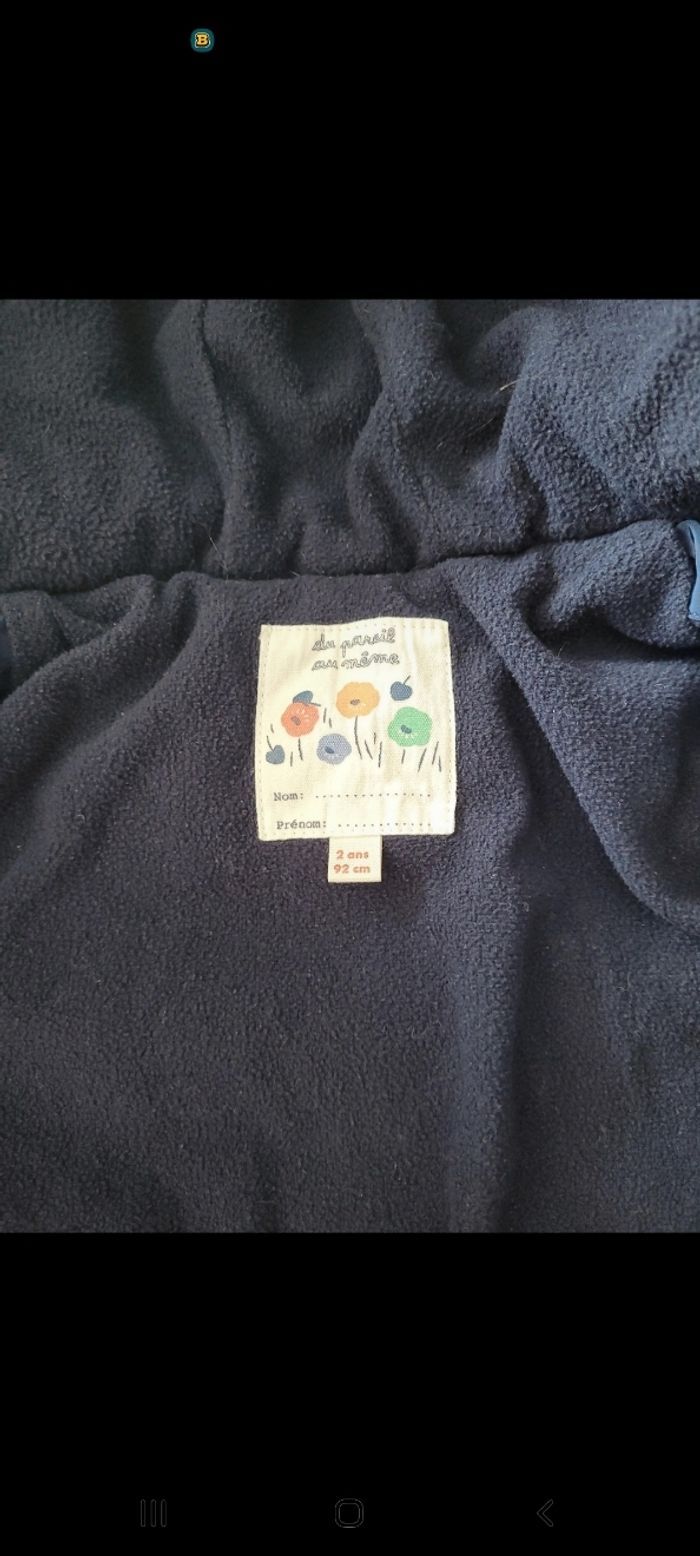 Manteau 2 ans - photo numéro 2